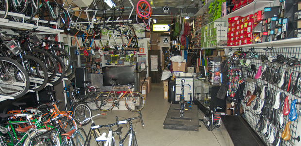 shop and bike